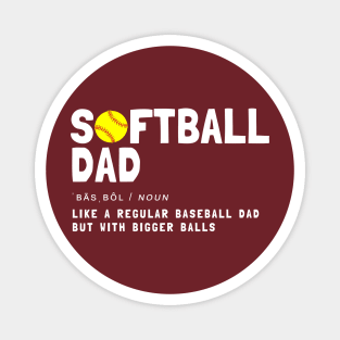 softball dad Magnet